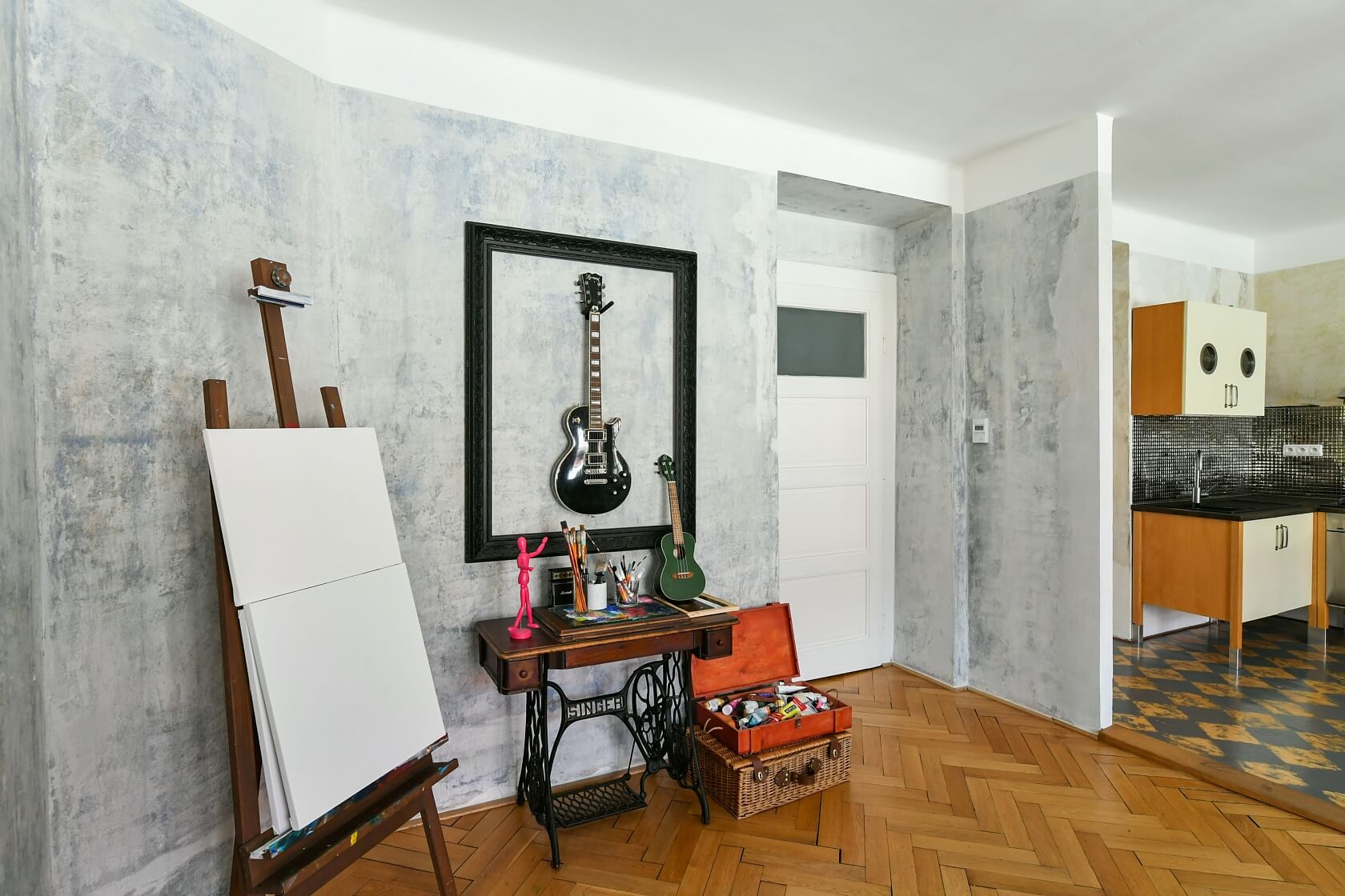 Zelenky-Hajského, Žižkov - Prague 3 | Rent, Apartment One-bedroom (2+kk), 80 m²