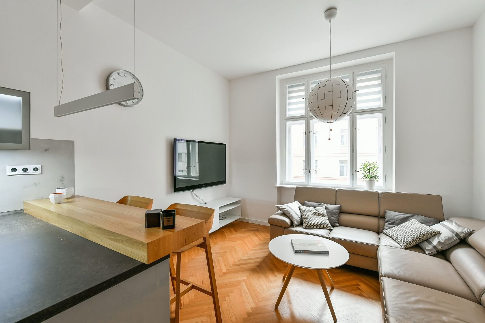 Ondříčkova, Žižkov - Prague 3 | Rent, Apartment One-bedroom (2+kk), 58 m²
