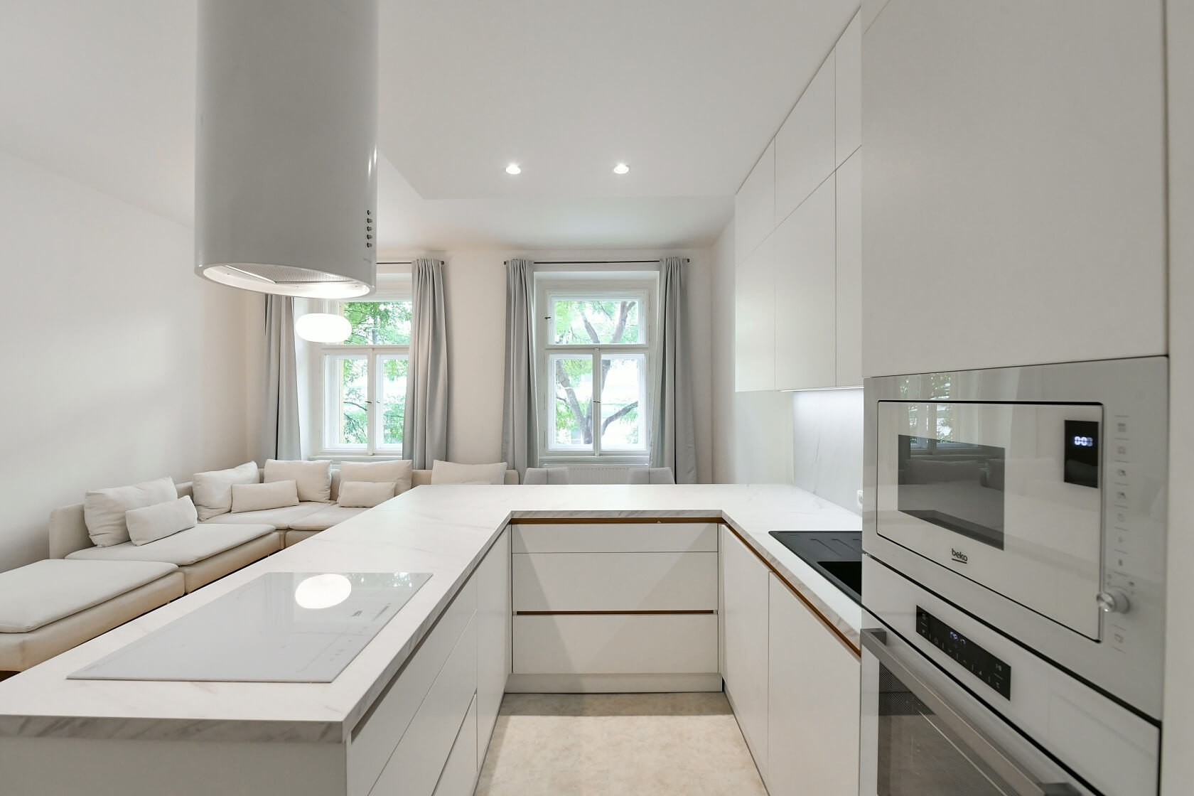 Pernerova, Karlín - Prague 8 | Rent, Apartment One-bedroom (2+kk), 65 m²
