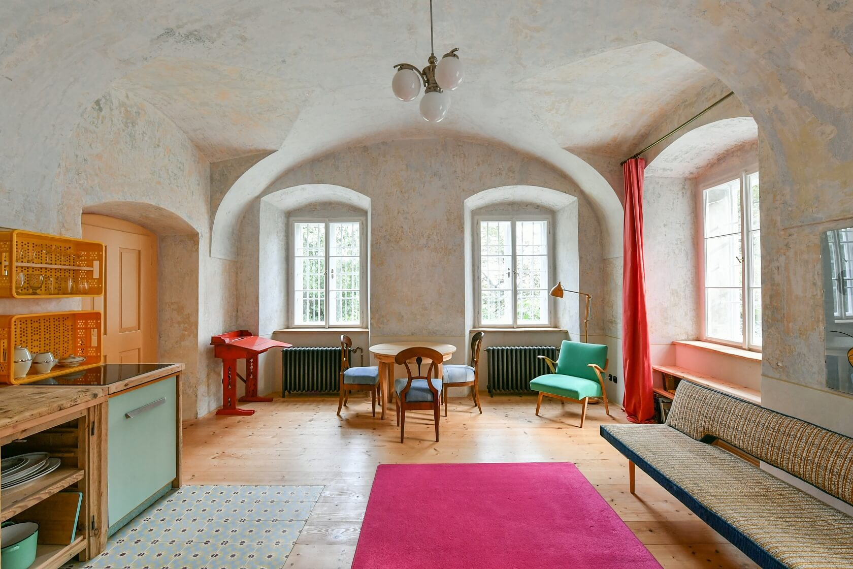 U Nikolajky, Smíchov - Praha 5 | Pronájem, Byt 2+kk, 52 m²