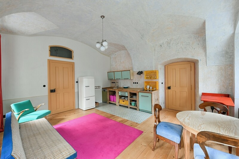 U Nikolajky, Smíchov - Prague 5 | Rent, Apartment One-bedroom (2+kk), 52 m²