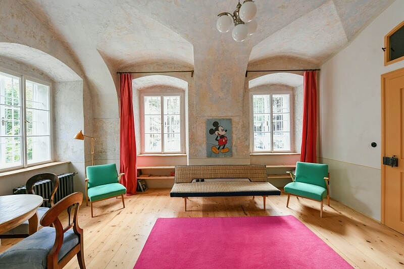 U Nikolajky, Smíchov - Prague 5 | Rent, Apartment One-bedroom (2+kk), 52 m²