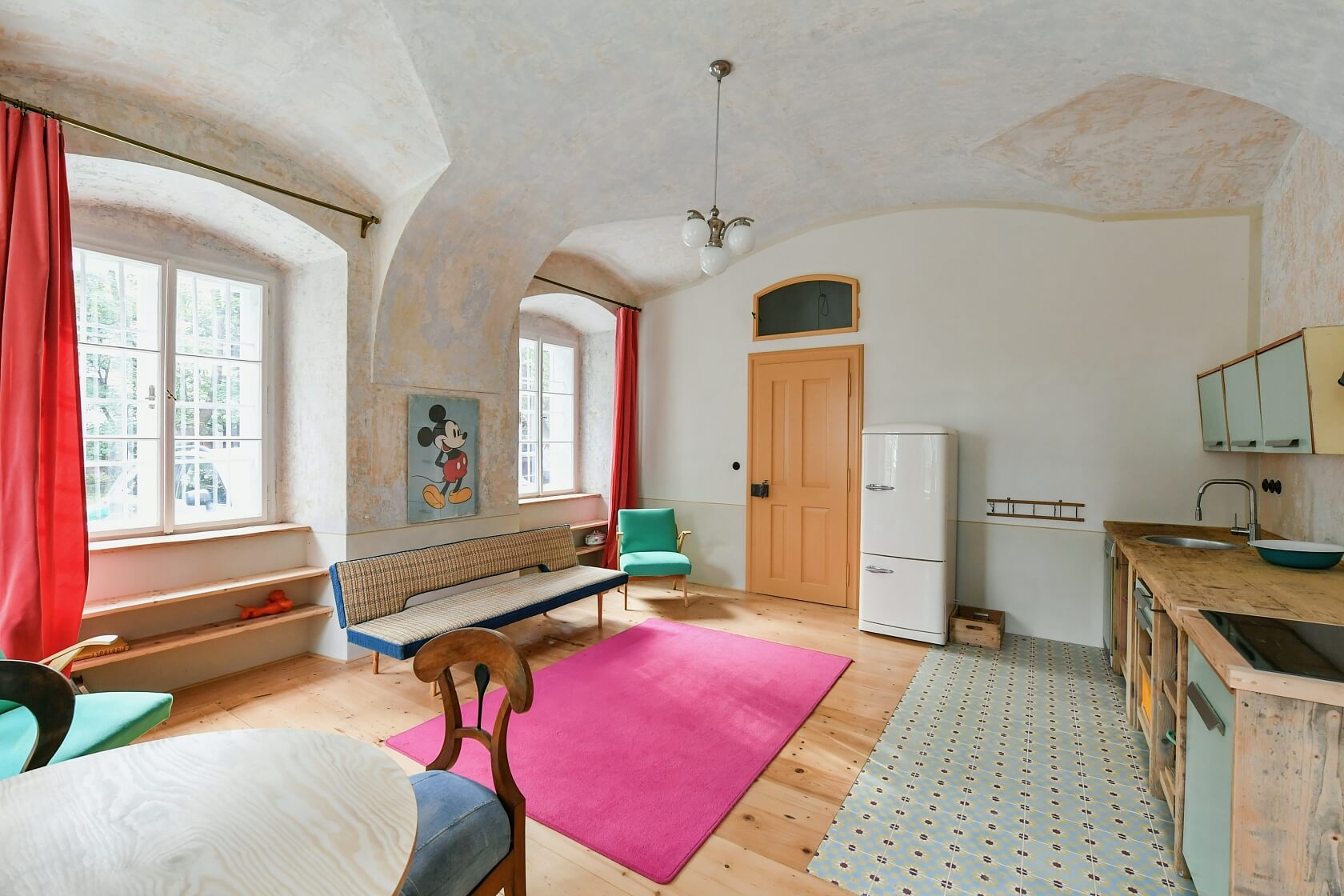 U Nikolajky, Smíchov - Praha 5 | Pronájem, Byt 2+kk, 52 m²