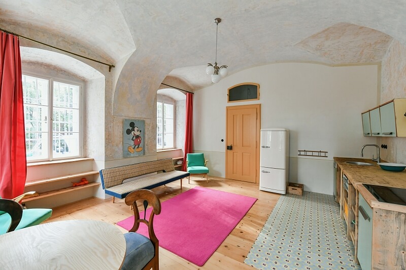 U Nikolajky, Smíchov - Prague 5 | Rent, Apartment One-bedroom (2+kk), 52 m²