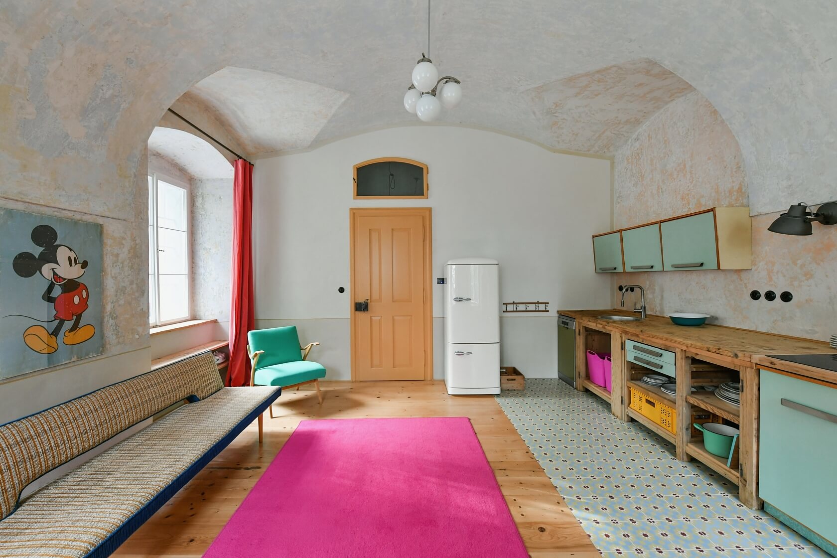 U Nikolajky, Smíchov - Praha 5 | Pronájem, Byt 2+kk, 52 m²