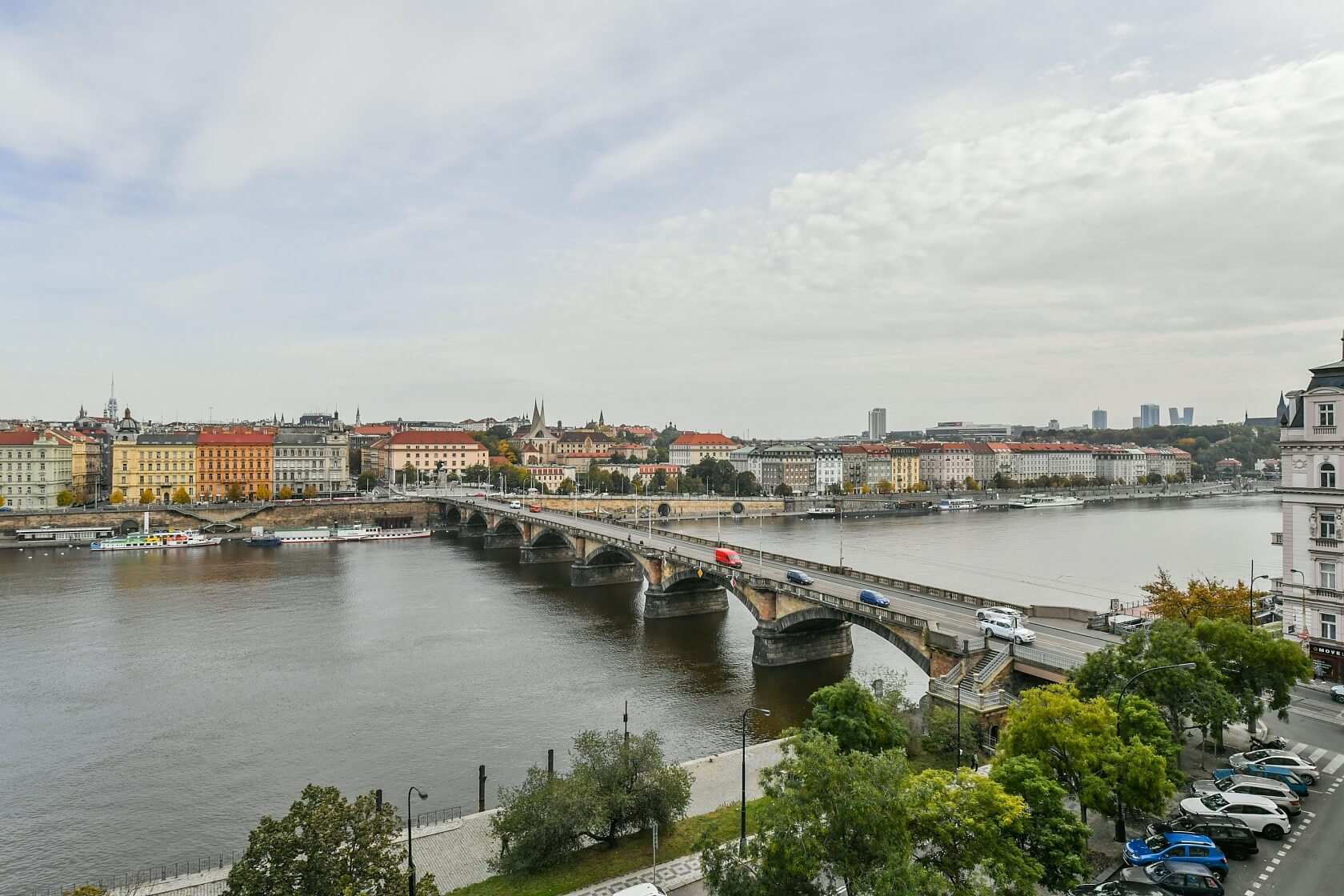 Janáčkovo nábřeží, Smíchov - Praha 5 | Pronájem, Byt 3+1, 114 m²