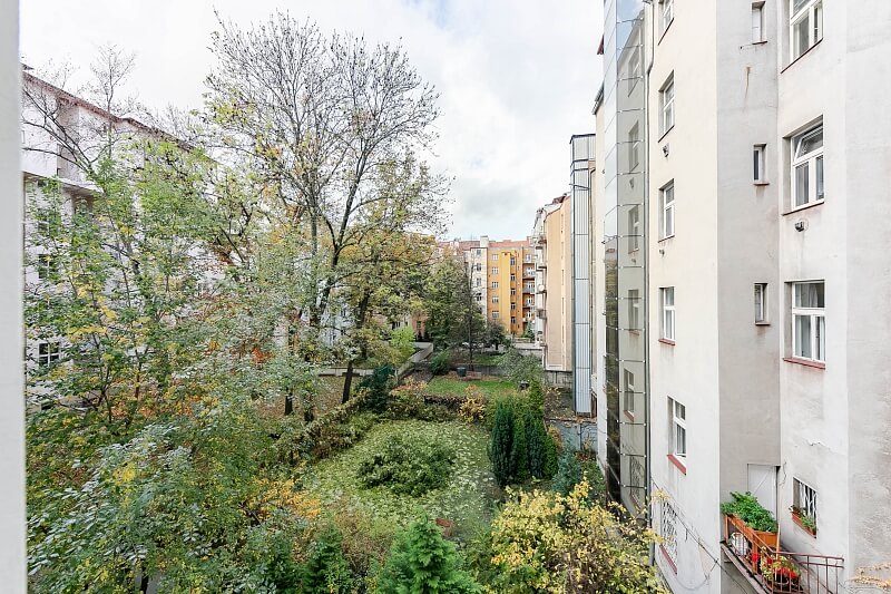 Ondříčkova, Žižkov - Prague 3 | Rent, Apartment One-bedroom (2+1), 76 m²