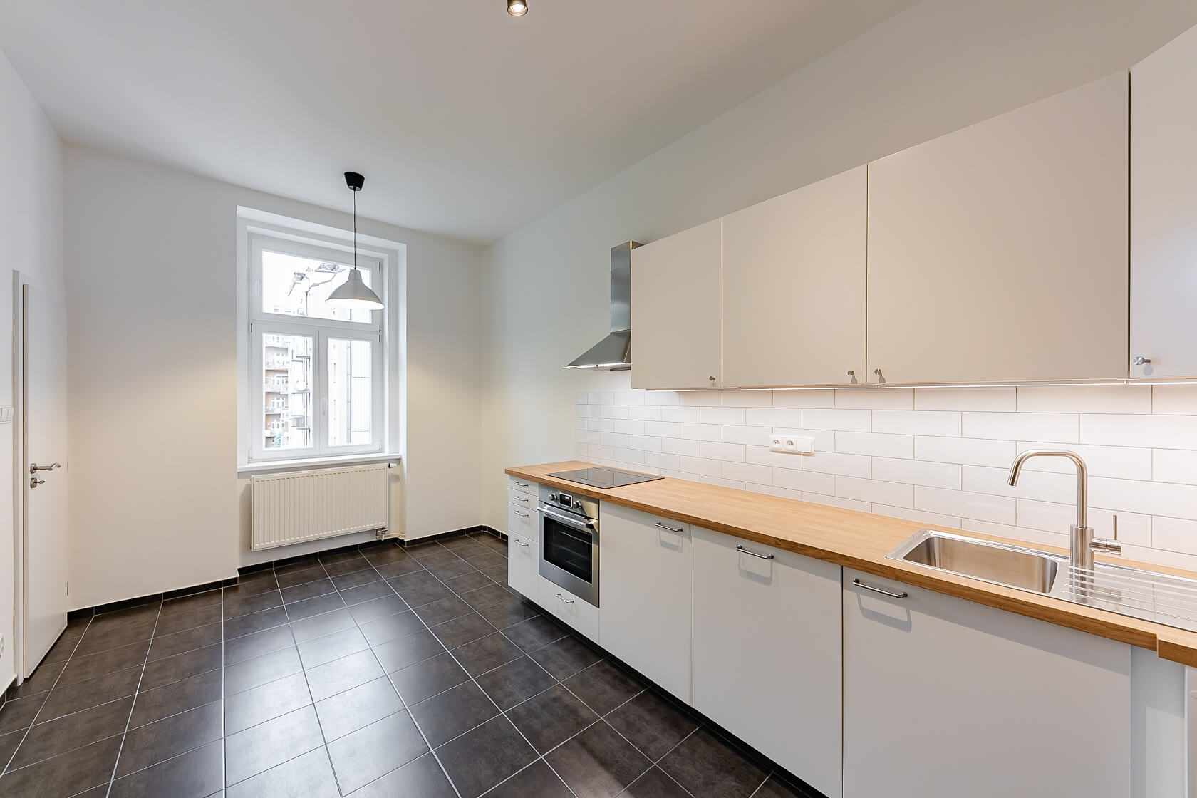 Ondříčkova, Žižkov - Prague 3 | Rent, Apartment One-bedroom (2+1), 76 m²