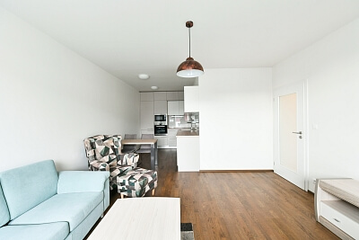 Pod Stolovou horou, Jinonice - Prague 5 | Rent, Apartment One-bedroom (2+kk), 58 m²