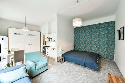 5. května, Nusle - Praha 4 | Pronájem, Byt 1+kk, 47 m²