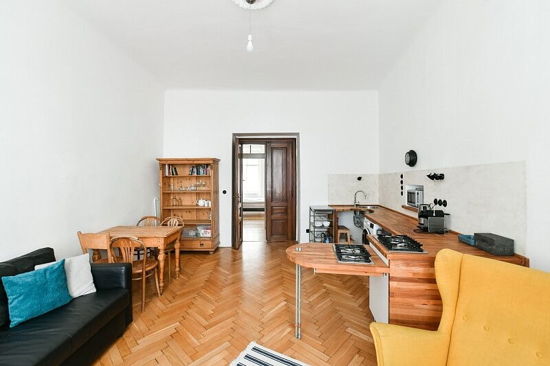 Řehořova, Žižkov - Prague 3 | Sale, Apartment One-bedroom (2+kk), 45 m²
