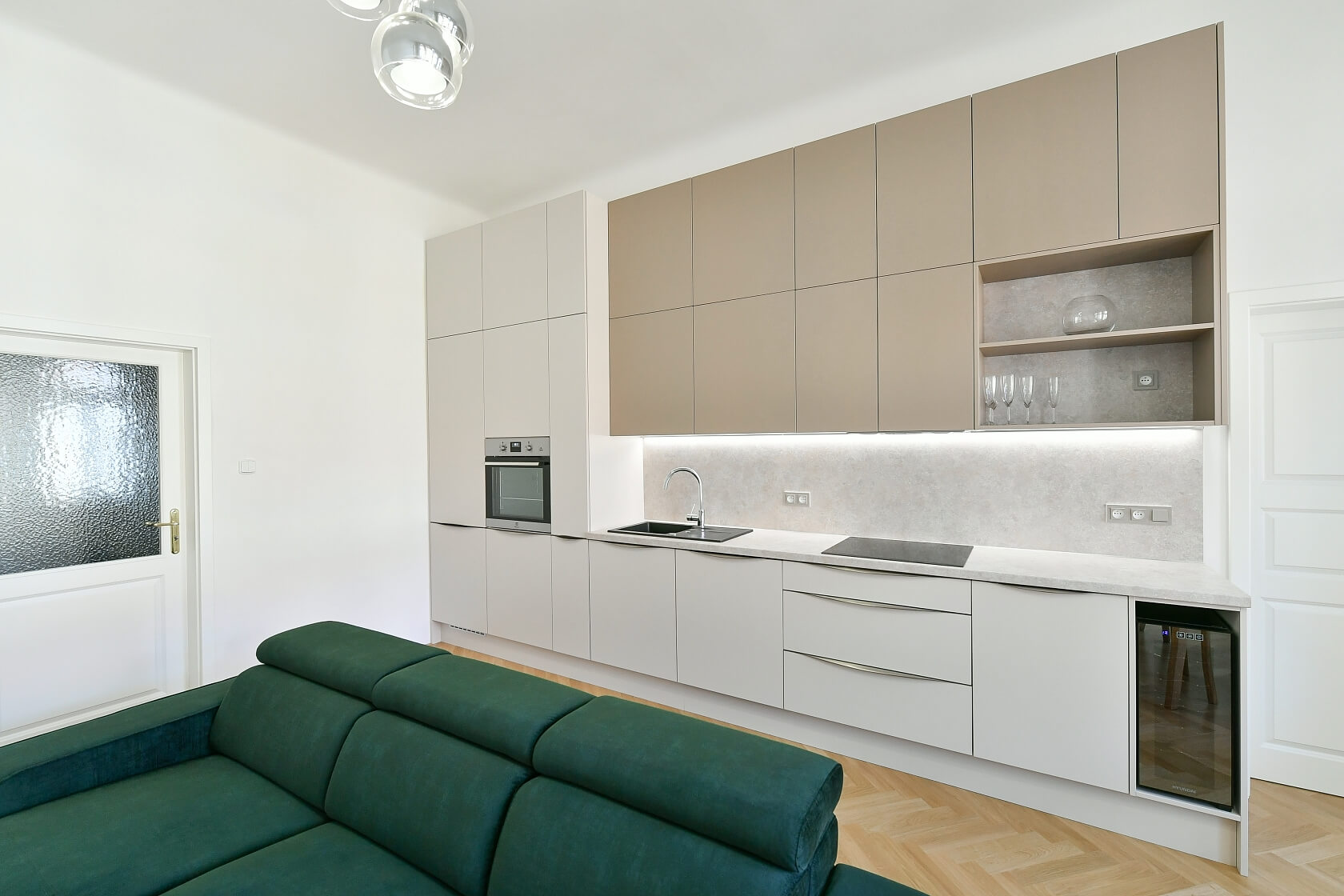 Korunní, Vinohrady - Prague 2 | Rent, Apartment Two-bedroom (3+kk), 92 m²