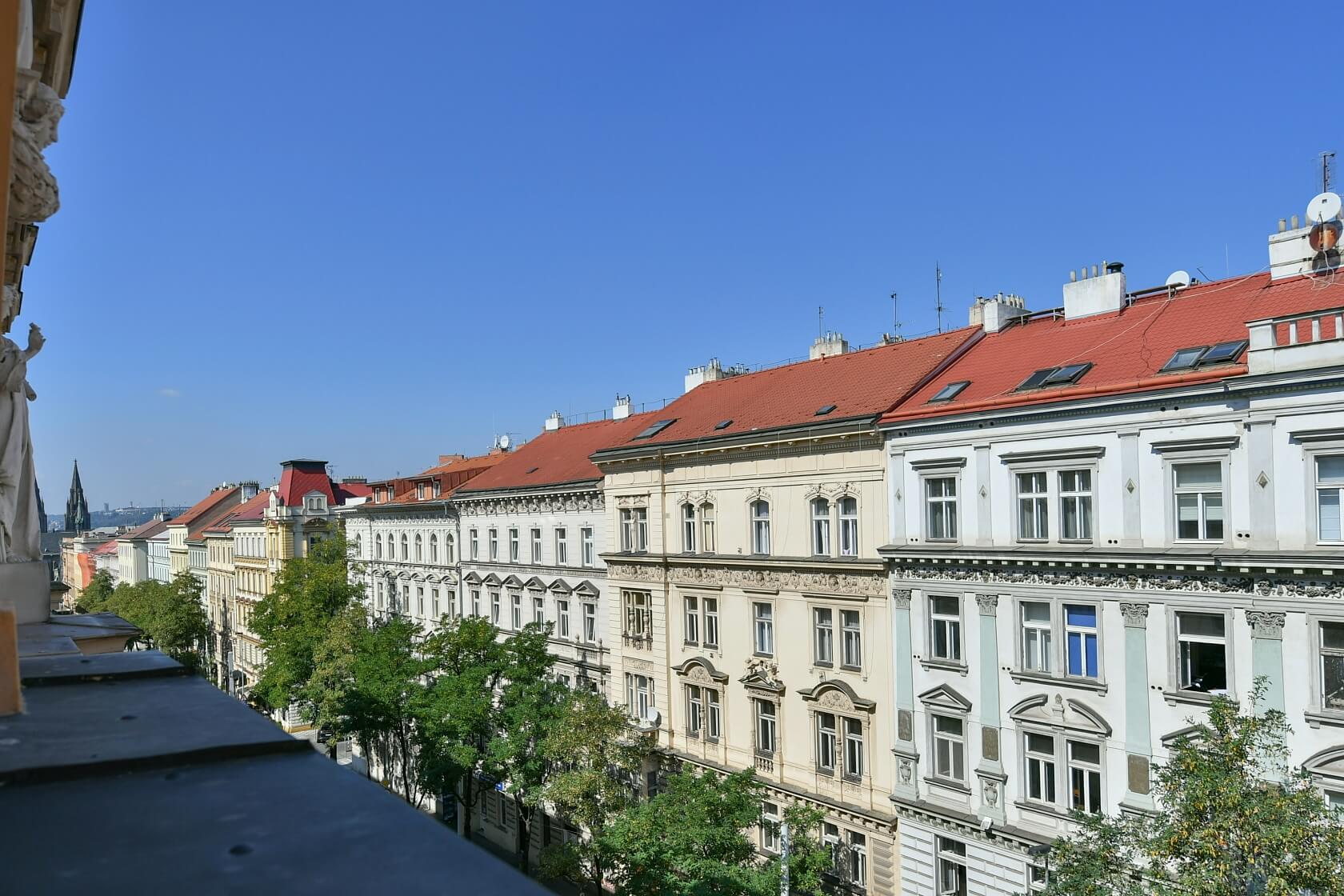 Korunní, Vinohrady - Prague 2 | Rent, Apartment Two-bedroom (3+kk), 92 m²