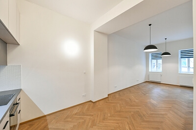 Lidická, Smíchov - Prague 5 | Rent, Apartment Two-bedroom (3+kk), 90 m²