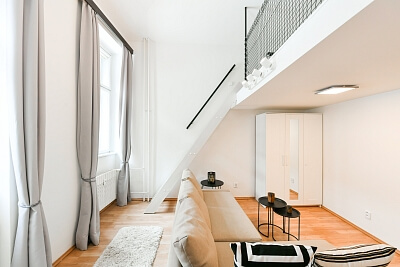 Londýnská, Vinohrady - Prague 2 | Rent, Apartment One-bedroom (2+1), 50 m²