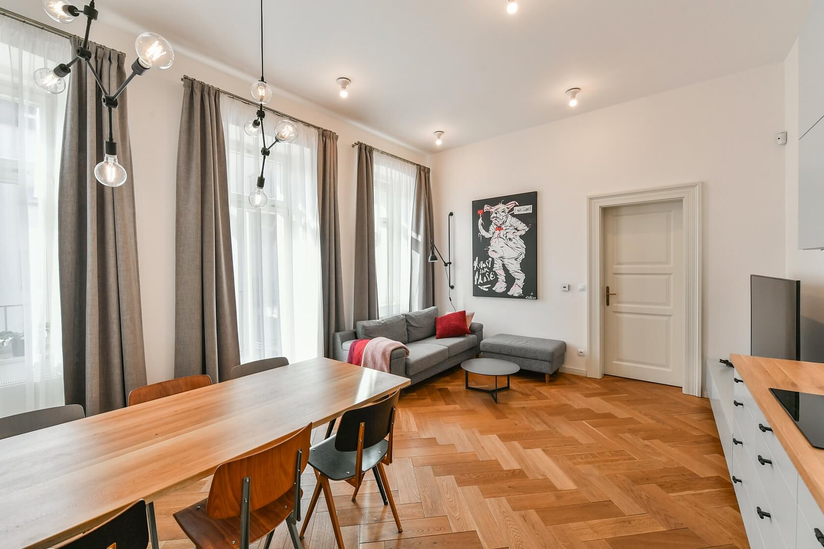 Na Bělidle, Smíchov - Prague 5 | Rent, Apartment One-bedroom (2+kk), 67 m²