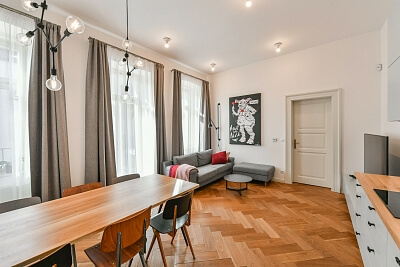 Na Bělidle, Smíchov - Prague 5 | Rent, Apartment One-bedroom (2+kk), 67 m²