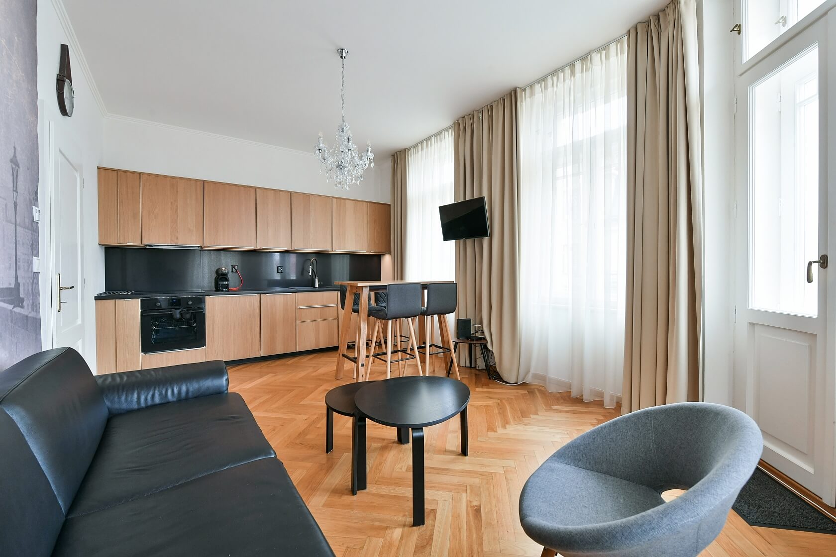 Zborovská, Smíchov - Prague 5 | Rent, Apartment One-bedroom (2+kk), 54 m²