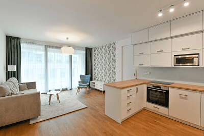 Pernerova, Karlín - Prague 8 | Rent, Apartment One-bedroom (2+kk), 75 m²