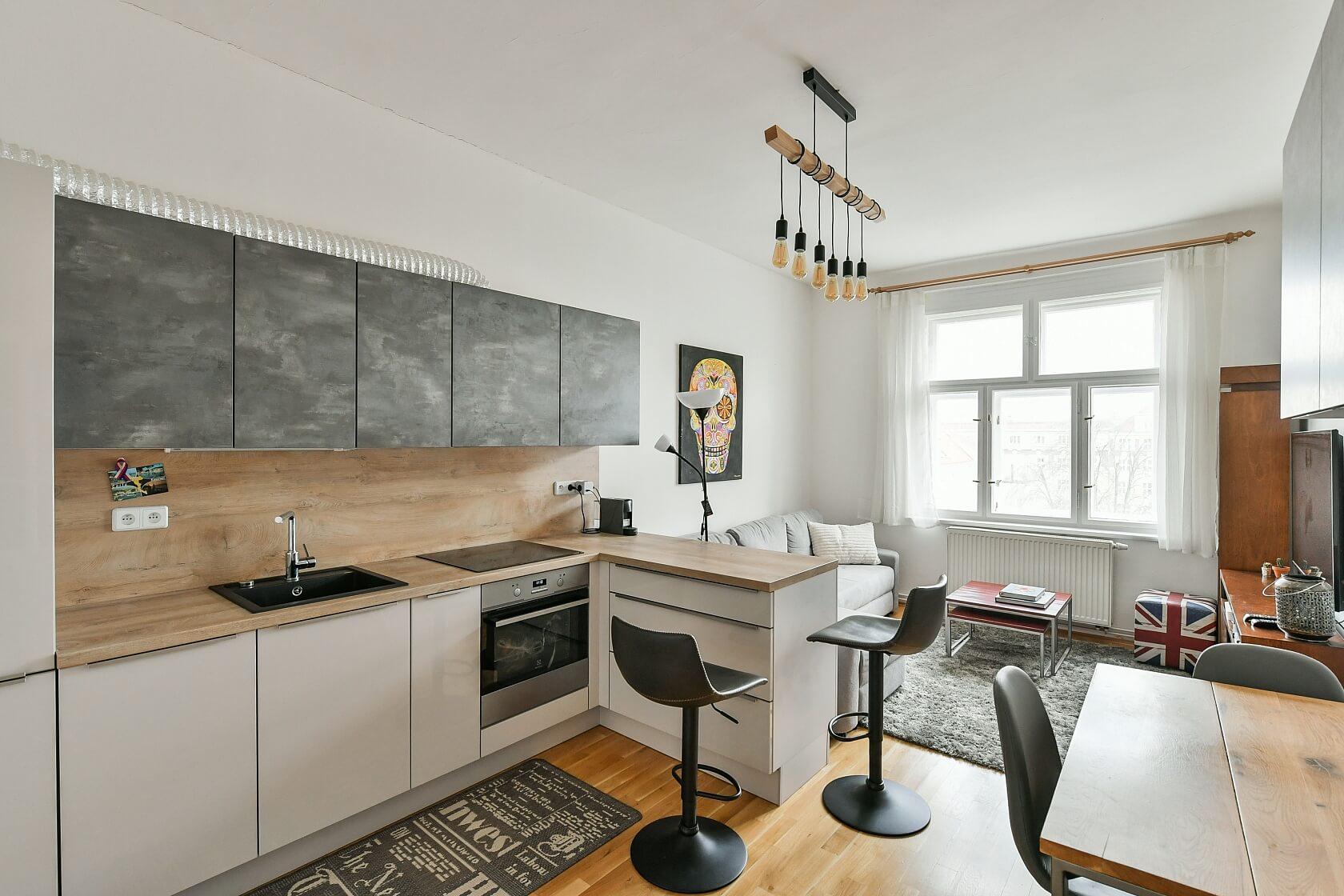Jagellonská, Žižkov - Prague 3 | Rent, Apartment One-bedroom (2+kk), 49 m²
