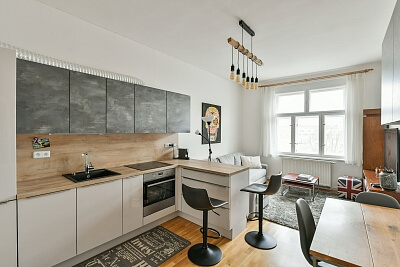 Jagellonská, Žižkov - Prague 3 | Rent, Apartment One-bedroom (2+kk), 49 m²