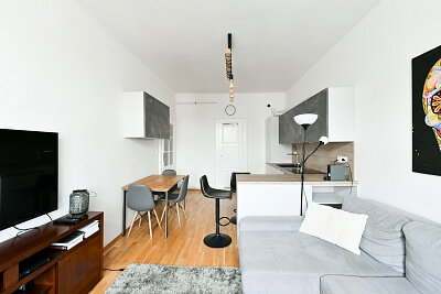 Jagellonská, Žižkov - Prague 3 | Rent, Apartment One-bedroom (2+kk), 49 m²