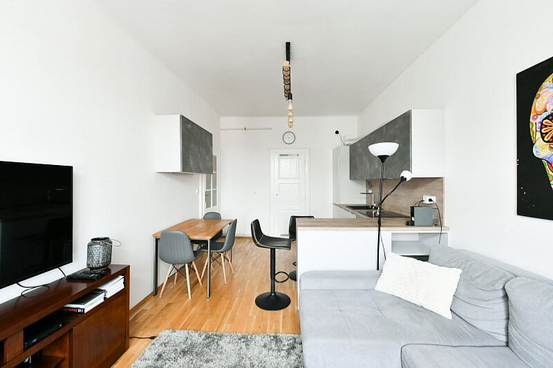 Jagellonská, Žižkov - Prague 3 | Rent, Apartment One-bedroom (2+kk), 49 m²