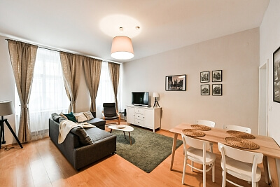 Rybná, Staré Město - Prague 1 | Rent, Apartment One-bedroom (2+kk), 42 m²