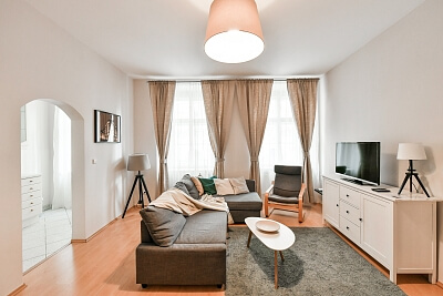 Rybná, Staré Město - Prague 1 | Rent, Apartment One-bedroom (2+kk), 42 m²