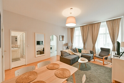 Rybná, Staré Město - Prague 1 | Rent, Apartment One-bedroom (2+kk), 42 m²