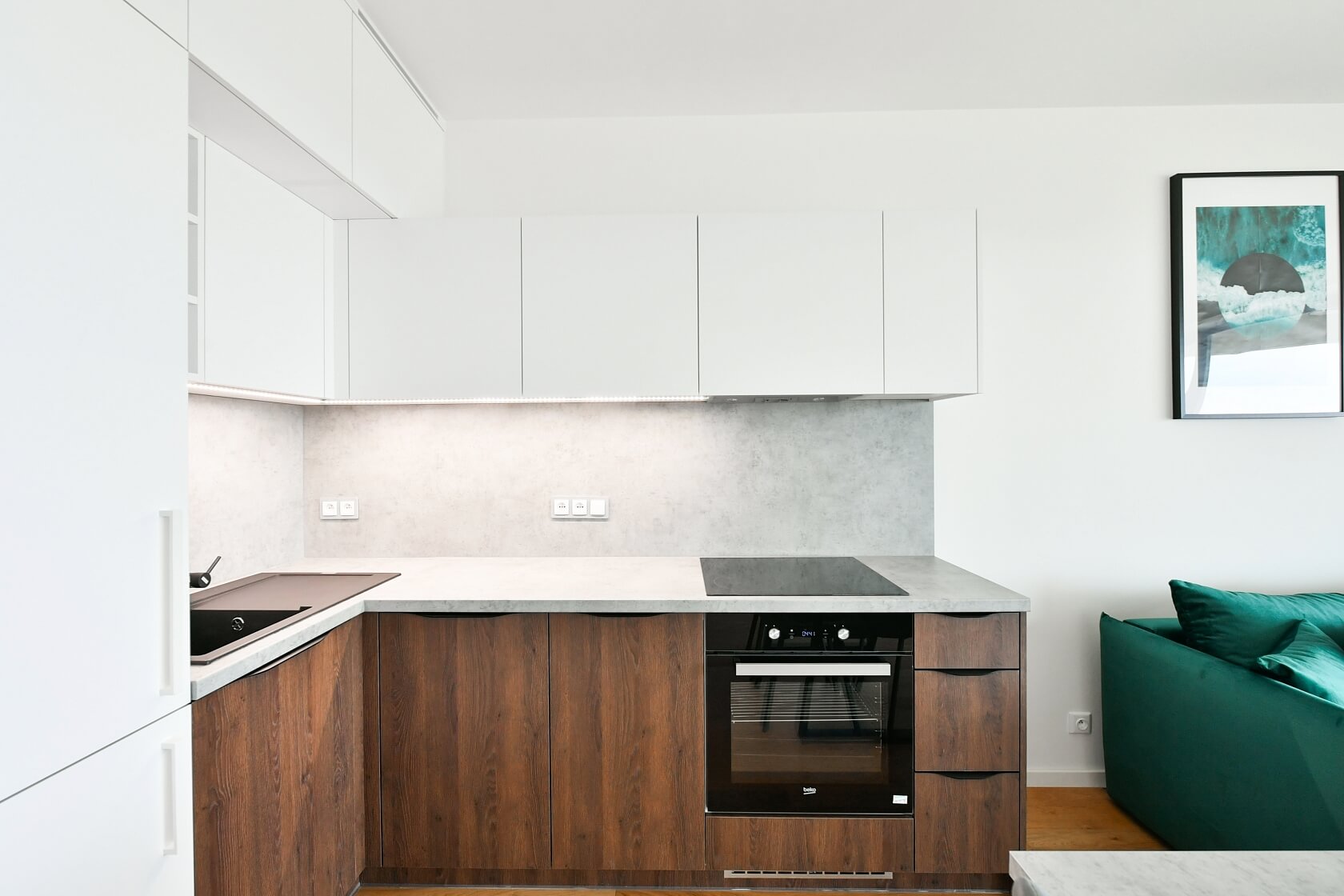 Na Pomezí, Košíře - Prague 5 | Rent, Apartment One-bedroom (2+kk), 60 m²