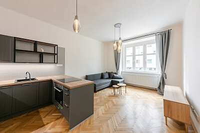 Lucemburská, Žižkov - Prague 3 | Rent, Apartment Two-bedroom (3+kk), 70 m²
