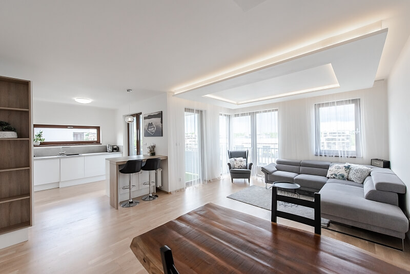 Učňovská, Hrdlořezy - Prague 9 | Sale, Apartment Two-bedroom (3+kk), 92 m²