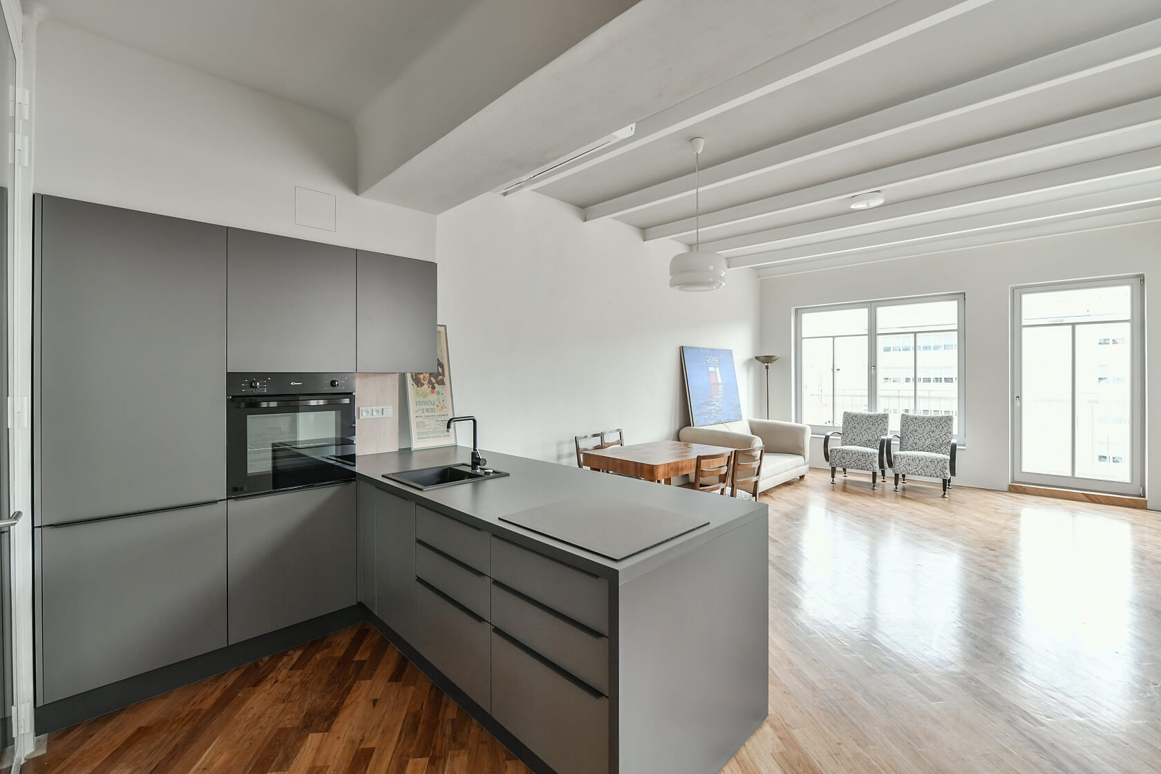 Stroupežnického, Smíchov - Praha 5 | Pronájem, Byt 2+kk, 60 m²