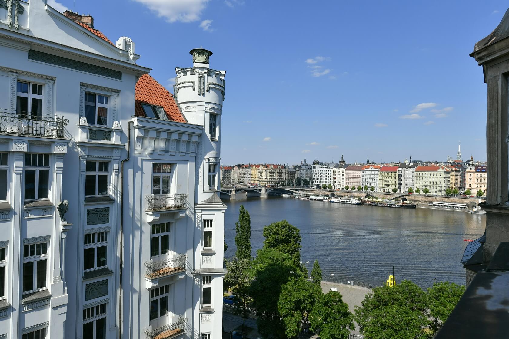 Janáčkovo nábřeží, Smíchov - Praha 5 | Pronájem, Byt 3+kk, 92 m²