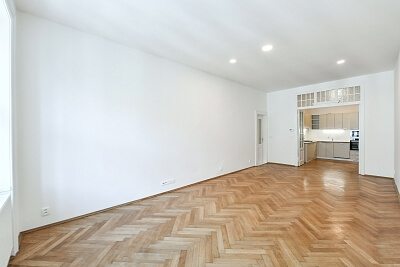 Janáčkovo nábřeží, Smíchov - Prague 5 | Rent, Apartment Two-bedroom (3+kk), 92 m²