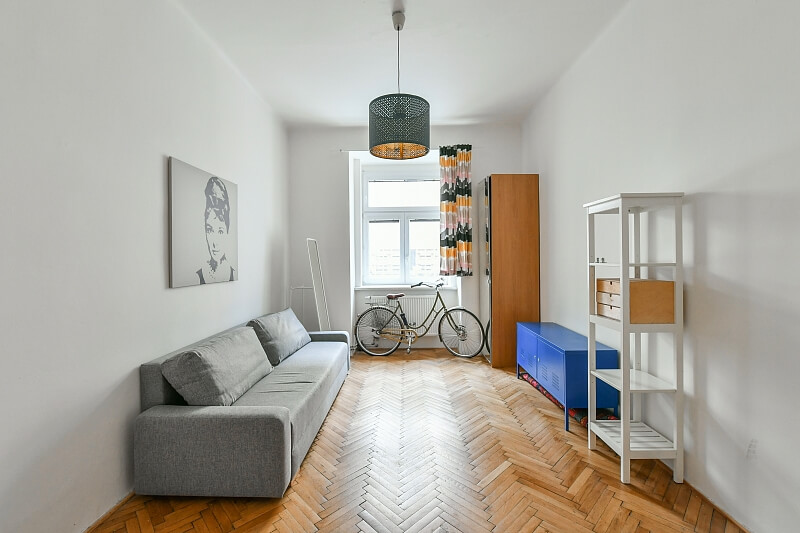 Lucemburská, Vinohrady - Prague 3 | Sale, Apartment One-bedroom (2+1), 46 m²