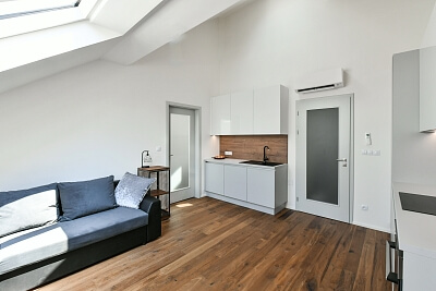 Bořivojova, Žižkov - Prague 3 | Rent, Apartment One-bedroom (2+kk), 49 m²