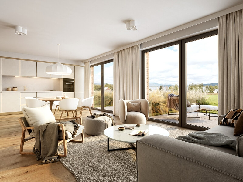 Černá v Pošumaví, Český Krumlov | Sale, Apartment Two-bedroom (3+kk), 66 m²