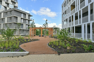 Mezi Vodami, Modřany - Prague 4 | Sale, Apartment One-bedroom (2+kk), 56 m²