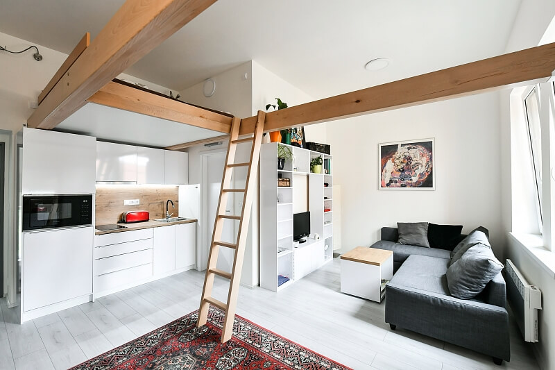 Hejtmánkova, Libeň - Prague 8 | Rent, Apartment Studio (1+kk), 26 m²