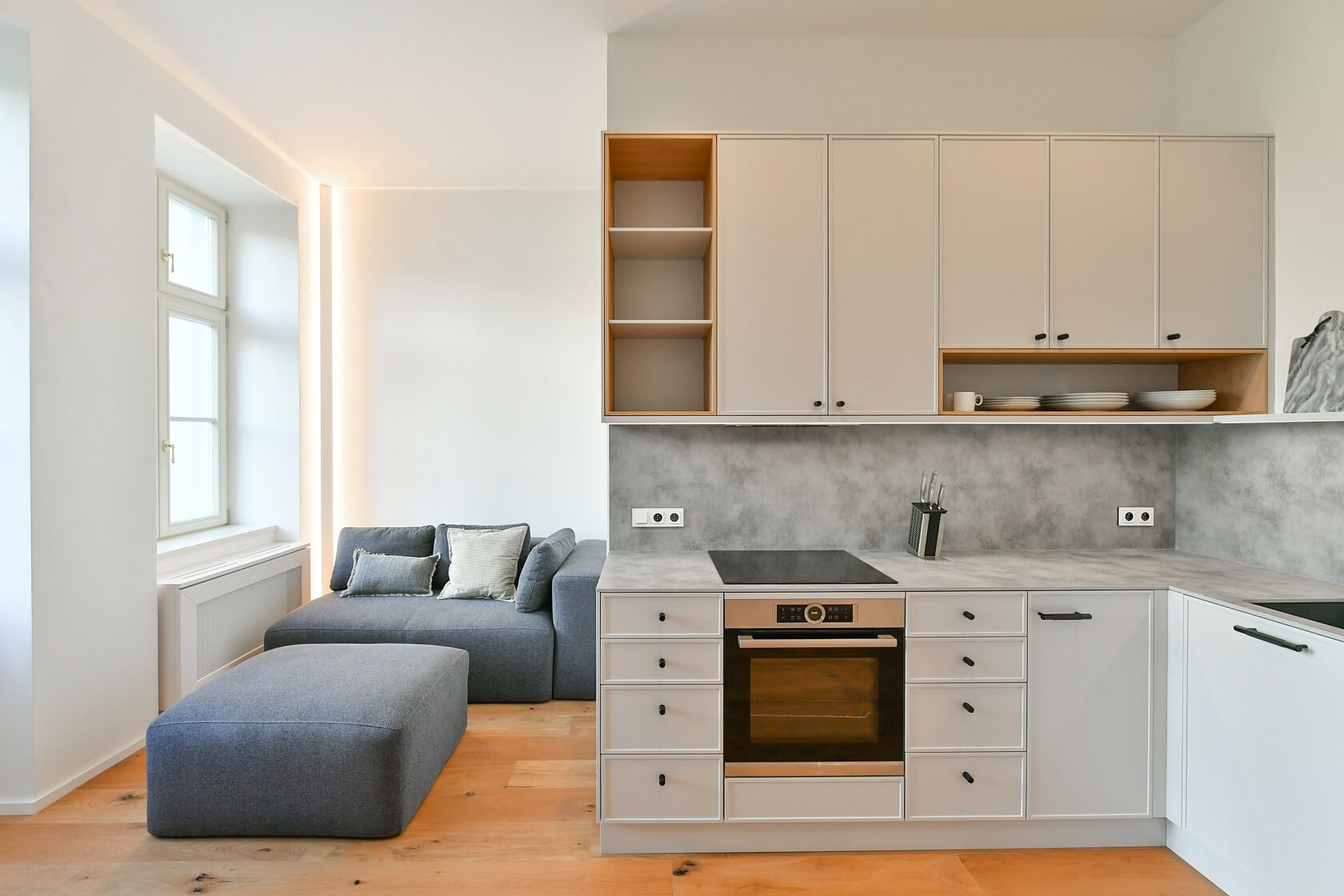 Peckova, Karlín - Prague 8 | Rent, Apartment One-bedroom (2+kk), 54 m²
