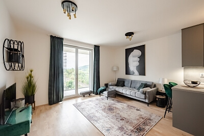 Mezi Vodami, Modřany - Prague 4 | Rent, Apartment One-bedroom (2+kk), 67 m²