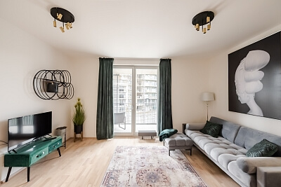 Mezi Vodami, Modřany - Prague 4 | Rent, Apartment One-bedroom (2+kk), 67 m²