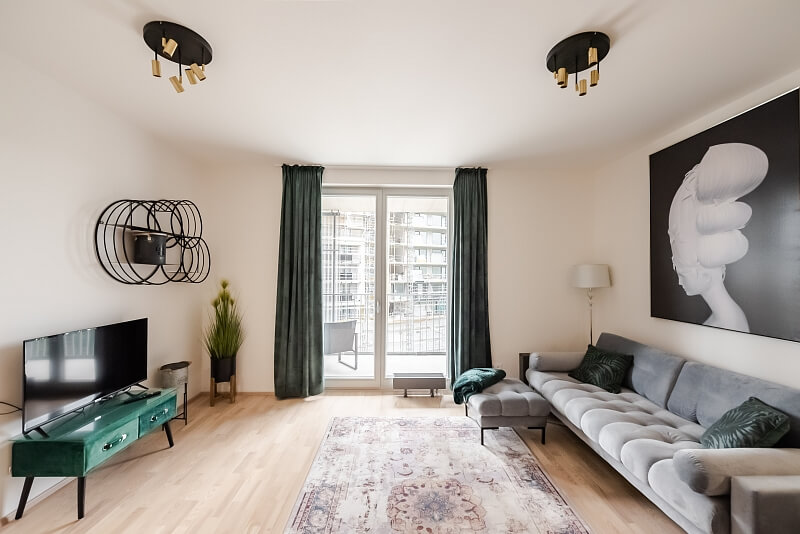 Mezi Vodami, Modřany - Prague 4 | Rent, Apartment One-bedroom (2+kk), 67 m²