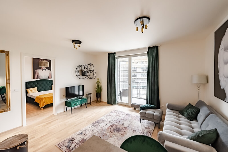 Mezi Vodami, Modřany - Prague 4 | Rent, Apartment One-bedroom (2+kk), 67 m²