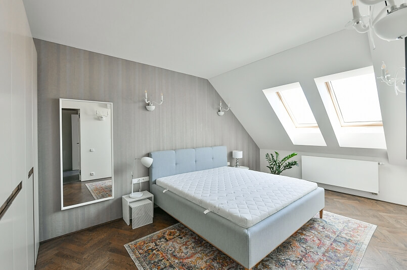 Náměstí Generála Kutlvašra, Nusle - Prague 4 | Rent, Apartment Two-bedroom (3+kk), 161 m²