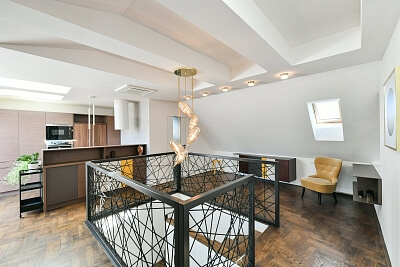 Náměstí Generála Kutlvašra, Nusle - Prague 4 | Rent, Apartment Two-bedroom (3+kk), 161 m²