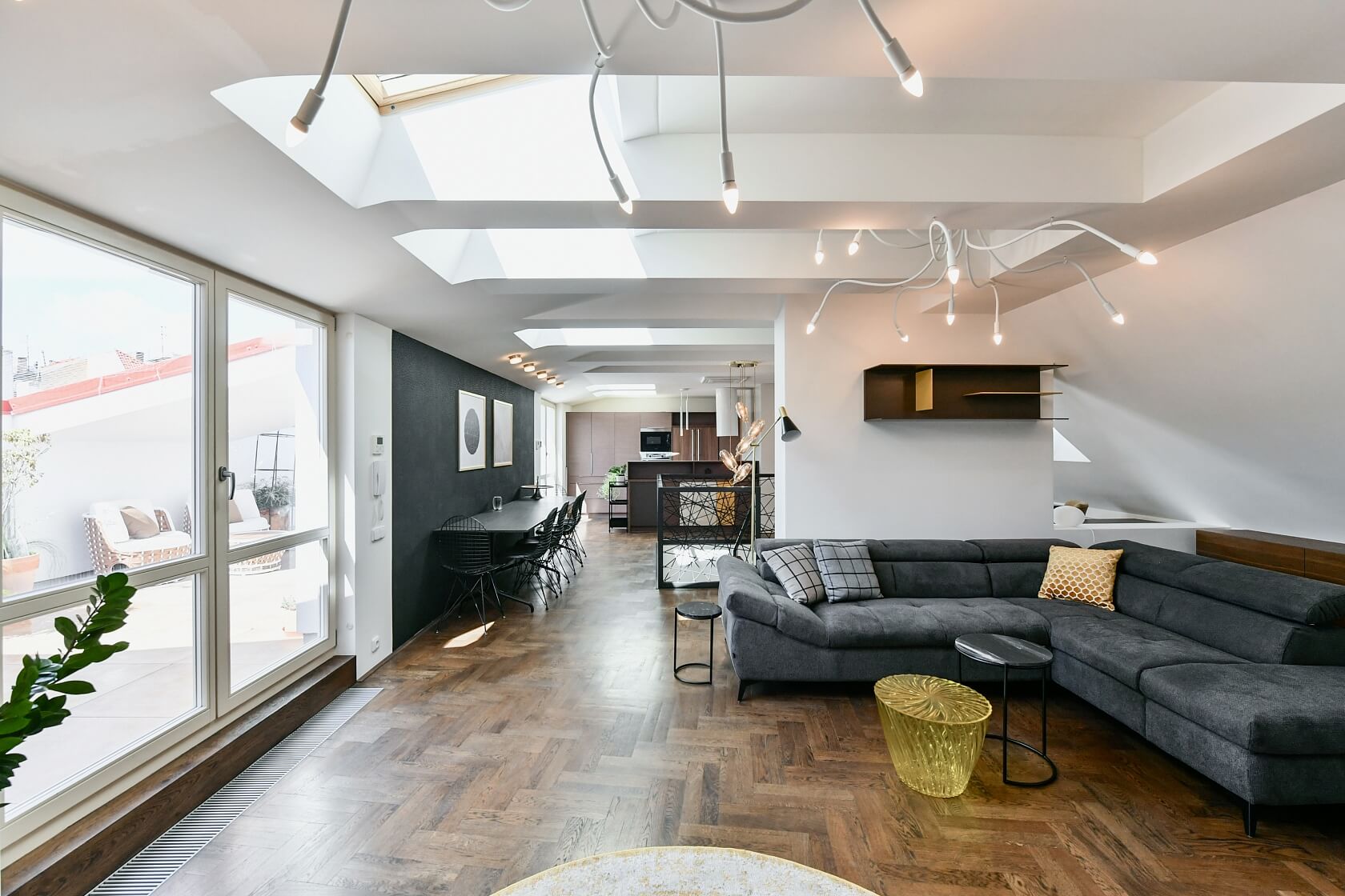 Náměstí Generála Kutlvašra, Nusle - Praha 4 | Pronájem, Byt 3+kk, 161 m²