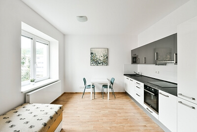 Jandova, Vysočany - Praha 9 | Pronájem, Byt 1+kk, 30 m²